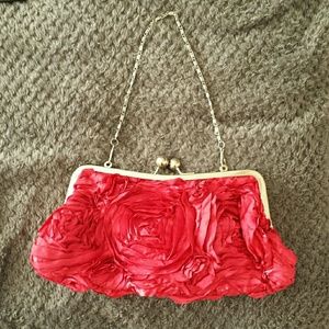 Alexia Crawford Vintage Satin Evening Bag